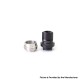 SXK Monarchy Smooth Style DL Drip Tip for BB / Billet / Boro AIO Box Mod - Brown, PEI + Stainless Steel