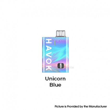 [Ships from Bonded Warehouse] Authentic Uwell Havok R Pod System Kit - Unicorn Blue, 950mAh, 3ml, 0.6ohm