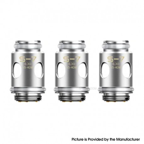 [Ships from Bonded Warehouse] Authentic Smoant S Coil for Santi Kit / Knight 40 Kit / Charon T50 Kit - S7 DL 0.3ohm (3 PCS)