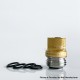 Monarchy Inverted Whistle Dama Style Drip Tip for BB / Billet / Boro AIO Box Mod - Gold, Stainless Steel