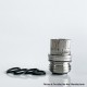 Monarchy Inverted Whistle Dama Style Drip Tip for BB / Billet / Boro AIO Box Mod - Silver, Stainless Steel