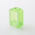 Monarchy Crown'Bo Style Boro Tank for SXK BB / Billet AIO Box Mod Kit - Translucent Green, PC