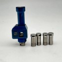 Psychomod Xcentred Style RBA Bridge for Billet / BB / Boro Mod - Blue, 5 PCS Air Pin 1.5 / 2.0 / 3.0 / 3.5 / 4.0mm