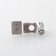 Psychomod Xcentred Style RBA Bridge for Billet / BB / Boro Mod - Silver, 5 PCS Air Pin 1.5 / 2.0 / 3.0 / 3.5 / 4.0mm