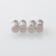 Psychomod Xcentred Style RBA Bridge for Billet / BB / Boro Mod - Silver, 5 PCS Air Pin 1.5 / 2.0 / 3.0 / 3.5 / 4.0mm