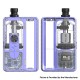 [Ships from Bonded Warehouse] Authentic VandyVape Pulse AIO V2 80W Boro Box Mod Kit - liac Purple, VW 5~80W, 1 x 18650, 6ml