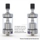 Authentic Auguse V3 RTA Atomizer - Black, 4ml, 9 x Air Pins 0.8, 0.9, 1.0, 1.2, 1.4, 2 x 0.8, 2 x 0.9, 2 x 1.0, 2 x 1.2mm, 22mm