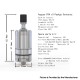 Authentic Auguse V3 RTA Atomizer - Black, 4ml, 9 x Air Pins 0.8, 0.9, 1.0, 1.2, 1.4, 2 x 0.8, 2 x 0.9, 2 x 1.0, 2 x 1.2mm, 22mm