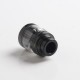 Authentic Advken Mad Hatter RTA Rebuildable Tank Atomizer - Black, 2.0ml, 24mm Diameter