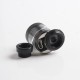 Authentic Advken Mad Hatter RTA Rebuildable Tank Atomizer - Black, 2.0ml, 24mm Diameter