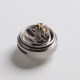 Authentic Advken Mad Hatter RTA Rebuildable Tank Atomizer - Silver, 2.0ml, 24mm Diameter