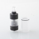 BY-KA V.10 Style MTL RTA Rebuildable Tank Atomizer - Matte Black, 5ml, 22mm, Standard Version