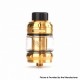 Authentic Advken OWL Pro Sub Ohm Tank Atomizer - Gold, 4.0ml / 5.0ml, 0.2ohm / 0.4ohm, 29mm