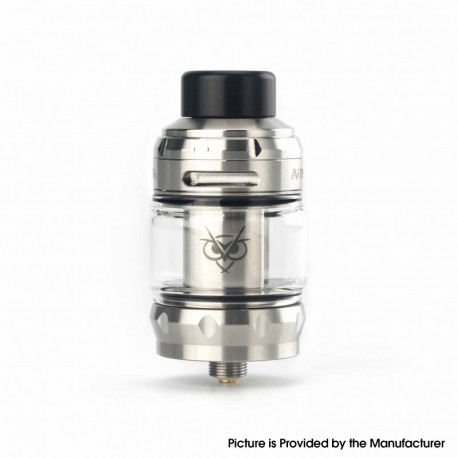 Authentic Advken OWL Pro Sub Ohm Tank Atomizer - Silver, 4.0ml / 5.0ml, 0.2ohm / 0.4ohm, 29mm