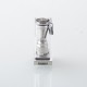 Authentic Ambition Mods STRIX RBA Boro Tank Kit for Billet / BB / Boro Mod - Silver, 5 PCS Air Pin 1.0, 2.0, 2.5, 3.0, 3.5mm