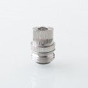 Monarchy Inverted Whistle Dama Style Drip Tip for BB / Billet / Boro AIO Box Mod - Silver, Stainless Steel