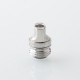 Monarchy Inverted Whistle Dama Style Drip Tip for BB / Billet / Boro AIO Box Mod - Silver, Stainless Steel