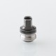 Monarchy Inverted Whistle MNCH Style Drip Tip for BB / Billet / Boro AIO Box Mod - Black, Stainless Steel