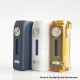 Stratum V6S Style DNA 60W VW Box Mod - Brown, SS + PEI, 1~60W, 1 x 18650, Evolv DNA60 Chipset