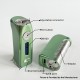 Stratum V6S Style DNA 60W VW Box Mod - Matte White, SS + POM, 1~60W, 1 x 18650, Evolv DNA60 Chipset