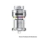 [Ships from Bonded Warehouse] Authentic Hellvape Dead Rabbit 3 RTA Atomizer - Silver, 5.5ml, 2024 Edition, 25mm Diameter