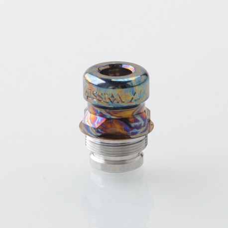 Mission Tips V2 Mini Nuke Style Drip Tip for dotMod dotAIO V1 / V2 Pod - Blueing, SS + Titanium