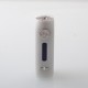 Stratum V6S Style DNA 60W VW Box Mod - Matte White, SS + POM, 1~60W, 1 x 18650, Evolv DNA60 Chipset