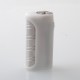 Stratum V6S Style DNA 60W VW Box Mod - Matte White, SS + POM, 1~60W, 1 x 18650, Evolv DNA60 Chipset