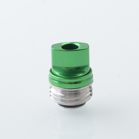 SXK Monarchy Ultra Whistle Style Drip Tip for BB / Billet / Boro AIO Box Mod - Green, 316 Stainless Steel + Aluminum