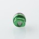 SXK Monarchy Ultra Whistle Style Drip Tip for BB / Billet / Boro AIO Box Mod - Green, 316 Stainless Steel + Aluminum