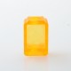 Monarchy Mnch King Duck Style Boro Tank for SXK BB / Billet AIO Box Mod Kit - Translucent Yellow, PC