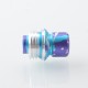 Authentic MK MODS TB Boro Drip Tip and Button for VandyVape Pulse AIO V2 80W Boro Box Mod Kit - Blue Galaxy