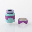 Authentic Advken Artha Gen 2 RDA Rebuildable Dripping Atomizer - Tiffany Blue, with BF Pin, 24mm