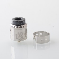 Authentic Advken Artha Gen 2 RDA Rebuildable Dripping Atomizer - Silver, with BF Pin, 24mm