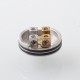 Authentic Advken Artha Gen 2 RDA Rebuildable Dripping Atomizer - Silver, with BF Pin, 24mm