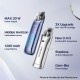 [Ships from Bonded Warehouse] Authentic Voopoo Vmate Max Pod System Kit - Glacier Silver, 1200mAh, 3ml, 0.4ohm / 0.7ohm