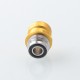 Mission Tips V2 Mini Nuke Style Drip Tip for dotMod dotAIO V1 / V2 Pod - Gold, SS + Aluminum