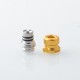 Mission Tips V2 Mini Nuke Style Drip Tip for dotMod dotAIO V1 / V2 Pod - Gold, SS + Aluminum