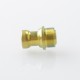 Authentic MK MODS TI Drip Tip for dotMod dotAIO V1 / V2 Pod - Gold, Titanium Alloy