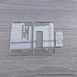 Authentic MK MODS Replacement Panel Plate for the VandyVape Pulse AIO V2 80W Kit - Translucent