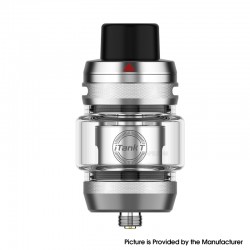 [Ships from Bonded Warehouse] Authentic Vaporesso iTank T Atomizer - Silver, 6ml, 0.2ohm / 0.4ohm, 24.5mm