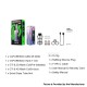 [Ships from Bonded Warehouse] Authentic Vaporesso GEN SE Mod Kit With iTank T Atomizer 3ml - Gradient Purple, 5~80W, 1 x 18650