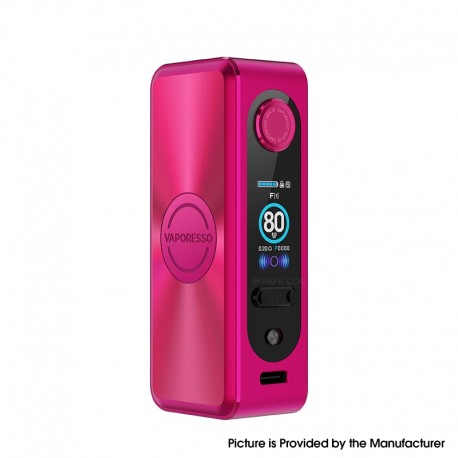 [Ships from Bonded Warehouse] Authentic Vaporesso GEN SE 80W Box Mod - Hot Pink, VW 5~80W, 1 x 18650