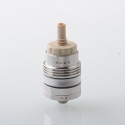 Monarchy OST Old School Style MTL RTA Rebuildable Tank Atomizer - Silver, Air Pins 1.0 / 1.2 / 1.5 / 1.8mm, 22mm