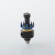 Monarchy Mobb MS Scepter LOTR Style RBA for Billet / Boro - Blue + Black, Titanium + SS, 4 PCS Air Pin 2.5 / 3 / 3.5 / 4.0mm