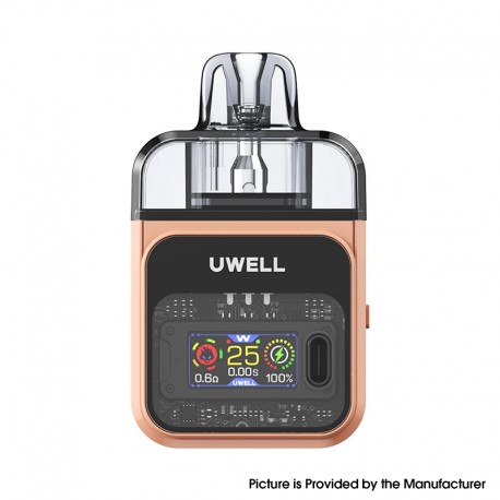 [Ships from Bonded Warehouse] Authentic Uwell COZI Pod System Kit - Pastel Orange, 800mAh, 6ml, 0.6ohm