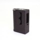 SXK MNCH Critival Q-Bot Style Boro Box Mod - Black, 5~60W, Compatible with BB / Billet Boro RBA / Tank, Laser Carving