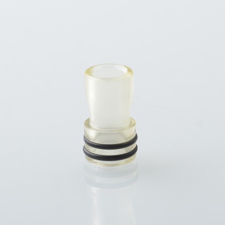 Monarchy Tapered Style 510 Drip Tip - Translucent Light Yellow, Acrylic