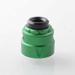 Authentic CM Vapes Viking RDA Rebuildable Dripping Atomizer - Green, BF Pin, 30mm