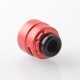 Authentic CM Vapes Viking RDA Rebuildable Dripping Atomizer - Red, BF Pin, 30mm